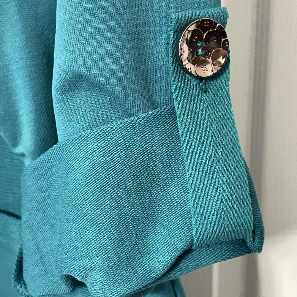 NWT Neon Buddha Roadtrip Women's Jacket 3X Color Green/Teal “Cyan” - Picture 9 of 16